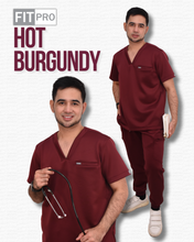 Load image into Gallery viewer, FIT PRO (MEN) - HOT BURGUNDY