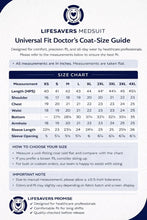 Load image into Gallery viewer, MEN - DOCTOR'S COAT BY LIFESAVERS MEDSUIT