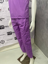Load image into Gallery viewer, AMETHYST VIOLET (MEN)- FITPRO MANDARIN / CHINESE COLLAR SCRUB SUIT