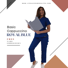 Load image into Gallery viewer, Basic Cappuccino Women - ROYAL BLUE