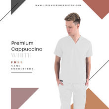 Load image into Gallery viewer, Premium Cappuccino Men- WHITE