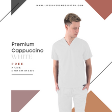 Load image into Gallery viewer, Premium Cappuccino Men- WHITE