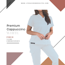Load image into Gallery viewer, Premium Cappuccino WOMEN- WHITE
