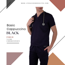Load image into Gallery viewer, Basic Cappuccino Men - BLACK