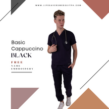 Load image into Gallery viewer, Basic Cappuccino Men - BLACK