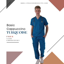 Load image into Gallery viewer, Basic Cappuccino Men - TURQUOISE