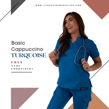 Load image into Gallery viewer, Basic Cappuccino Women - TURQUOISE