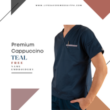 Load image into Gallery viewer, Premium Cappuccino Men- TEAL