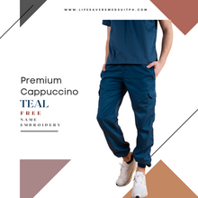 Load image into Gallery viewer, Premium Cappuccino Men- TEAL