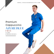 Load image into Gallery viewer, Premium Cappuccino Men- AZURE BLUE