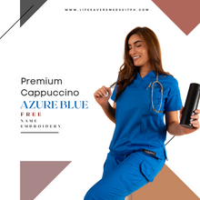 Load image into Gallery viewer, Premium Cappuccino Women - AZURE BLUE