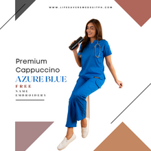 Load image into Gallery viewer, Premium Cappuccino Women - AZURE BLUE