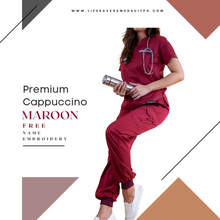 Load image into Gallery viewer, Premium Cappuccino Women - MAROON