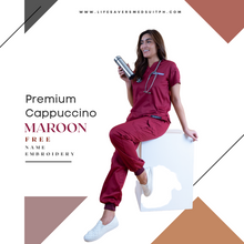 Load image into Gallery viewer, Premium Cappuccino Women - MAROON