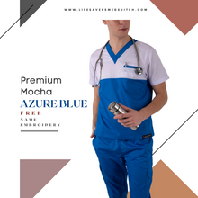 Load image into Gallery viewer, Premium MOCHA Men - AZURE BLUE