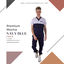 Load image into Gallery viewer, Premium MOCHA Men - NAVY BLUE