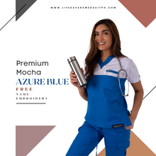 Load image into Gallery viewer, Premium MOCHA Women - AZURE BLUE