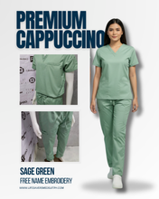Load image into Gallery viewer, Premium Cappuccino Women - SAGE GREEN
