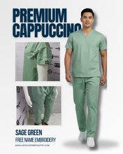 Load image into Gallery viewer, Premium Cappuccino Men - SAGE GREEN
